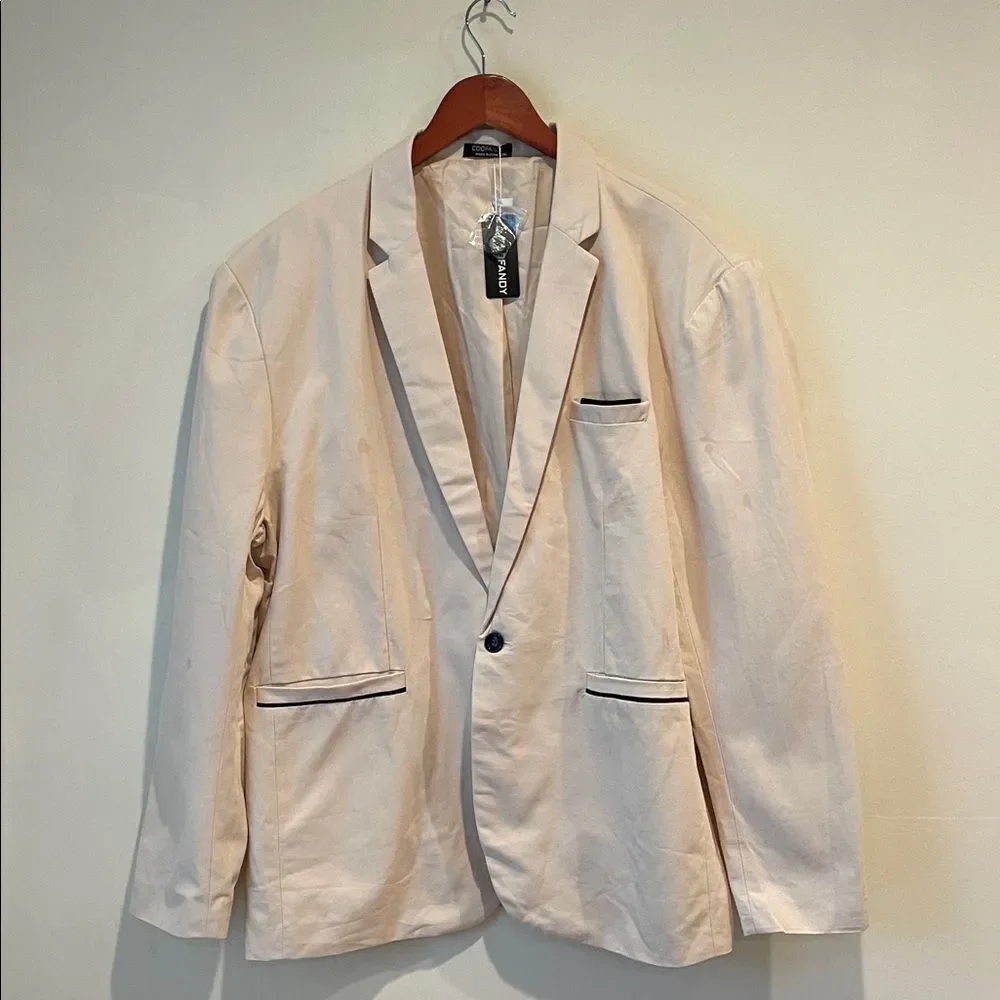 Men's Beige Lightweight Jacket